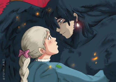 Sophie &amp; Howl (Howl&#39;s moving castle)